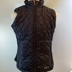 Marker, Sz XL, Puffer Vest, slim sides for comfort, full zip. Fleece lined, C2
